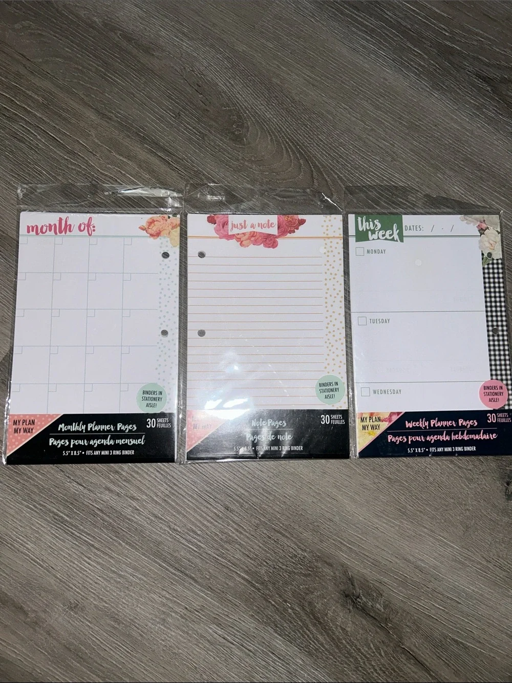 NEW- Planner Items